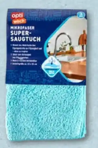 Aldi Nord Mikrofaser-super-saugtücher Angebot