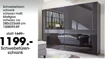 Möbel Martin Schwebetürenschrank Angebot