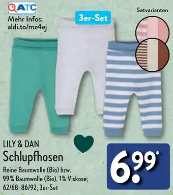 Aldi Nord LILY & DAN Schlupfhosen Angebot