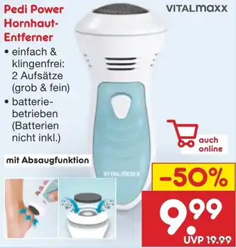 Netto Marken-Discount VITALmaxx Pedi Power Hornhaut-Entferner Angebot