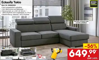 Netto Marken-Discount MÖBEL PUNKT Ecksofa Tokio Angebot