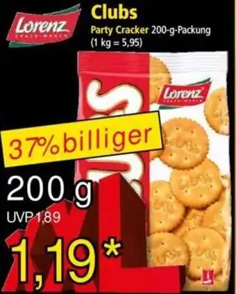 Norma Lorenz Clubs 200 g Packung Angebot