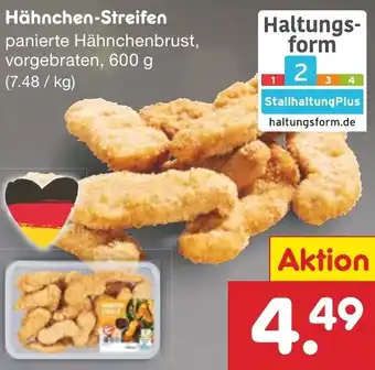 Netto Marken-Discount Hähnchen-Streifen 600 g Angebot