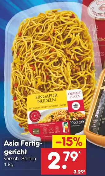 Netto Marken-Discount Asia Fertiggericht 1 kg Angebot