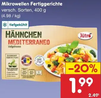 Netto Marken-Discount Mikrowellen Fertiggerichte 400 g Angebot