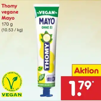 Netto Marken-Discount Thomy vegane Mayo 170 g Angebot