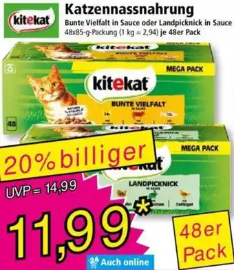 Norma Kitekat Katzennassnahrung 48er Pack Angebot