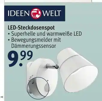 Rossmann Ideenwelt led-steckdosenspot Angebot