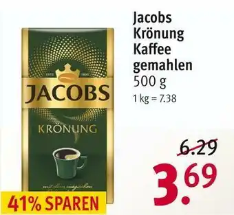 Rossmann Jacobs krönung kaffee gemahlen Angebot