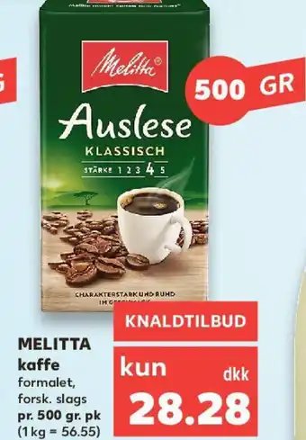 Kaufland MELITTA kaffe 500 gr Angebot