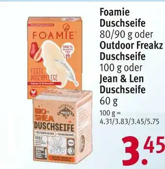 Rossmann Foamie oder outdoor freakz duschseife Angebot