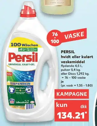 Kaufland PERSIL hvidt eller kulørt vaskemiddel Angebot