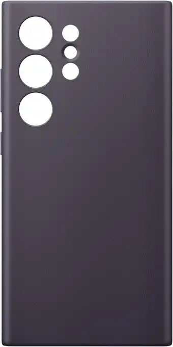 Euronics Samsung hochuen vegan leather case für galaxy s24 ultra dark violet Angebot