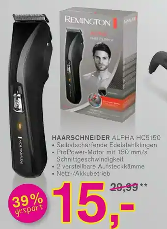 KODi Remington haarschneider alpha hc5150 Angebot