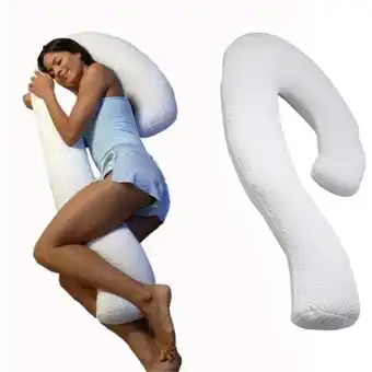 ManoMano Dreamolino swan - doppelpack - ergonomisches seitenschläferkissen - 7-in-1 kissen - unterstützt & wirkt stabilisierend - schw Angebot