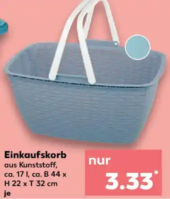 Kaufland Einkaufskorb Angebot