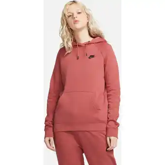 Intersport Nike damen kapuzensweat w nsw essntl flc po hoodie canyon rust/black l Angebot