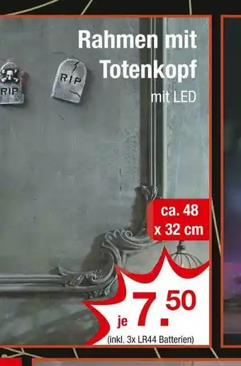 Zimmermann Rahmen mit totenkopf Angebot