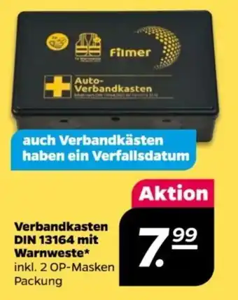 NETTO Verbandkasten DIN 13164 mit Warnweste Angebot