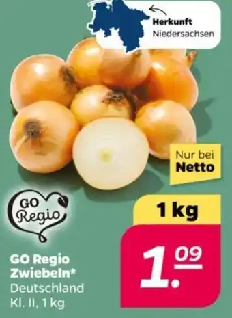 NETTO GO Regio Zwiebeln 1 kg Angebot