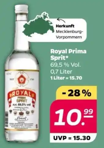 NETTO Royal Prima Sprit 0,7 Liter Angebot