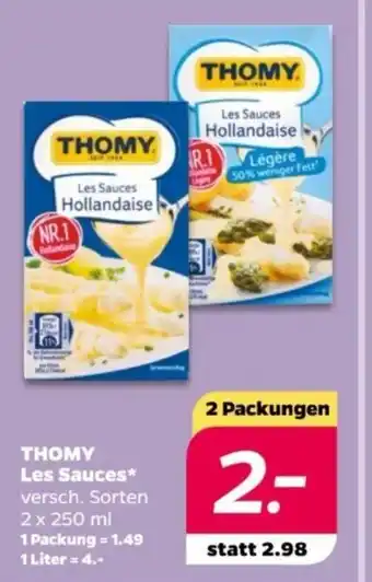 NETTO THOMY Les Sauces 2 x 250 ml Angebot