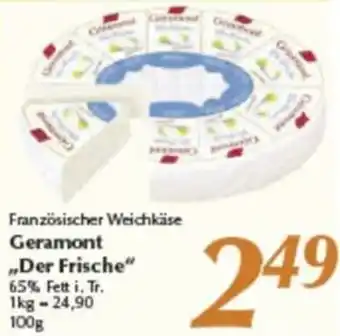 inkoop Französischer Weichkäse Geramont „Der Frische" 100 g Angebot