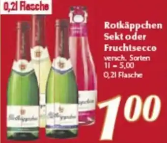 inkoop Rotkäppchen Sekt oder Fruchtsecco 0,2 L Flasche Angebot