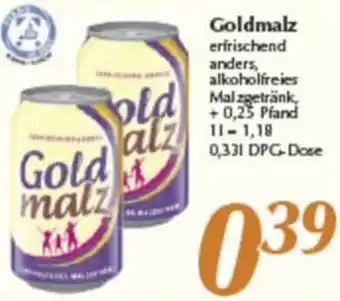 inkoop Goldmalz 0,33 L DPG-Dose Angebot