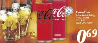 inkoop Coca-Cola 0,33 L Angebot