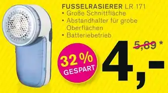 KODi TECTRO FUSSELRASIERER LR 171 Angebot