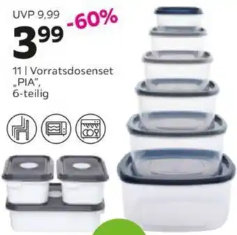 Mömax Vorratsdosenset „,PIA", 6-teilig Angebot