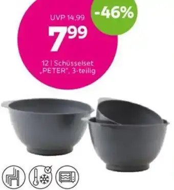 Mömax Schüsselset „PETER", 3-teilig Angebot