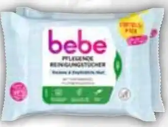 Hit bebe Reinigungstücher Vorteilspack 2 x 25 Stück Packung Angebot