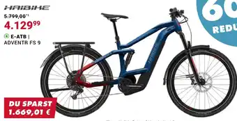 Fahrrad XXL HAIBIKE E-ATB | ADVENTR FS 9 Angebot