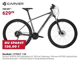 Fahrrad XXL CARVER Hardtail | STRICT 130 Angebot