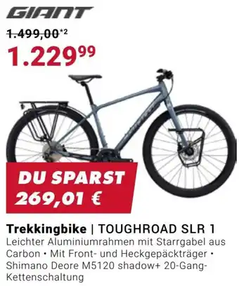 Fahrrad XXL GIANT Trekkingbike | TOUGHROAD SLR 1 Angebot