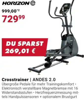 Fahrrad XXL HORIZON Crosstrainer | ANDES 2.0 Angebot