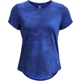 Intersport UNDER ARMOUR Damen T-Shirt UA STREAKER SPEED CAMO SS TEAM ROYAL L Angebot