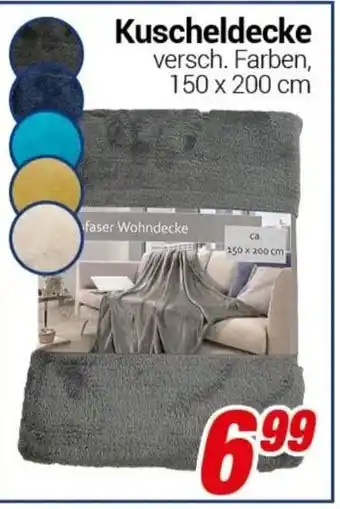 CENTERSHOP Kuscheldecke Angebot