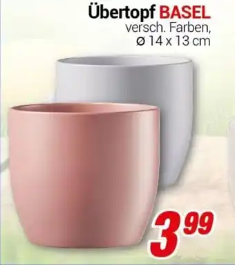 CENTERSHOP Übertopf BASEL Angebot