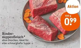 tegut Rinder- suppenfleisch 100 g Angebot