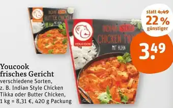 tegut Youcook frisches Gericht 420 g Packung Angebot