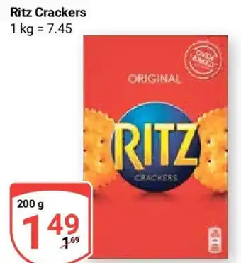 Globus Ritz Crackers 200 g Angebot