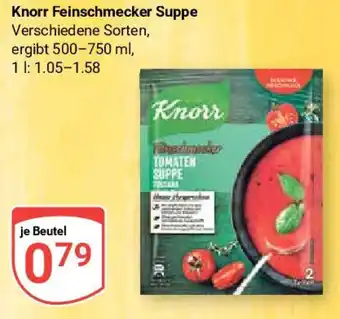 Globus Knorr Feinschmecker Suppe Angebot