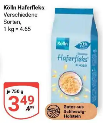 Globus Kölln Haferfleks 750 g Angebot