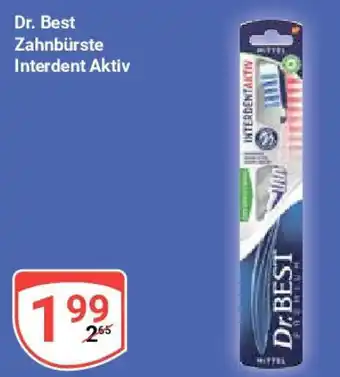 Globus Dr. Best Zahnbürste Interdent Aktiv Angebot