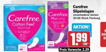 AEZ Carefree Slipeinlagen 20-56 Stück Packung Angebot