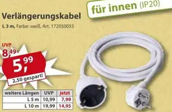 Sonderpreis Baumarkt Verlängerungskabel Angebot