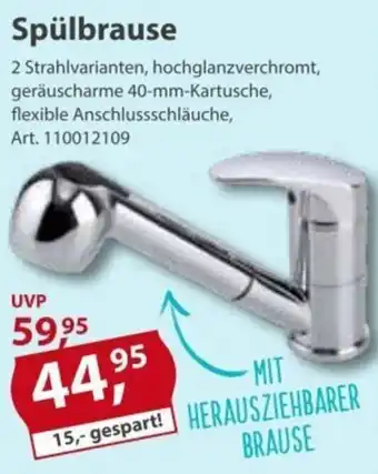 Sonderpreis Baumarkt Spülbrause Angebot